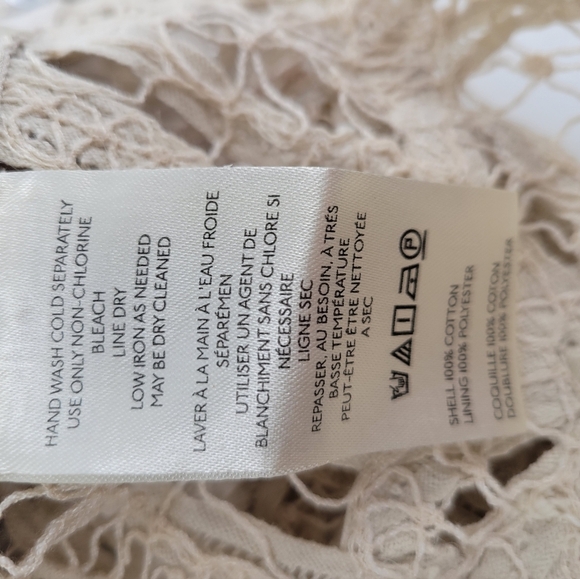 Free people Womens Bailey Crochet Vest Size XL New - Picture 6 of 8